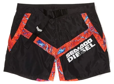 Produktbild von Diesel Herren BMBX-CAYBAYDOO BOXERS Badehose Schwarz #029