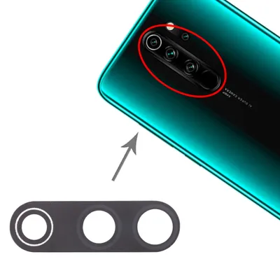 Produktbild von Back Rückseite Linsenschutz für Xiaomi Redmi Note 8 Pro Linse Kamera Cam Ersatz