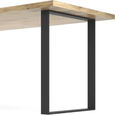 Produktbild von Tischbeine-Metall Schwarz 72cm I Tischkufen Esstisch-Beine Schwerlast Tisch-Gestell Tisch-Untergestell Möbelfüße Tischfüße, Couchtisch Esstisch