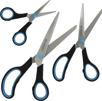 Produktbild von Famanu Scheren Set - Multifunktionale Edelstahl-Scheren, 3-teilig