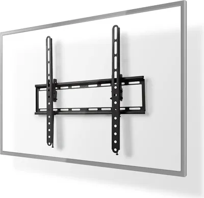 Image de Support mural pour téléviseur Nedis, inclinable, 23-55 pouces, max. 35 kg, inclinaison de 20°, noir TVWM1131BK