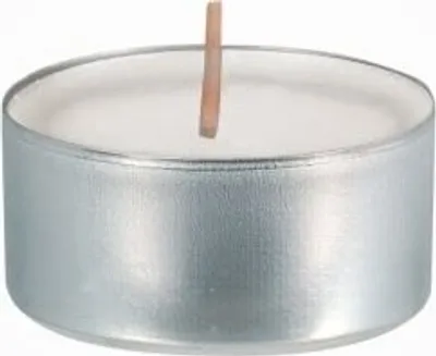 Produktbild von Opferlichte Weiß mit Alu-Hülle 17 x Ø 39 mm, 500 Stück