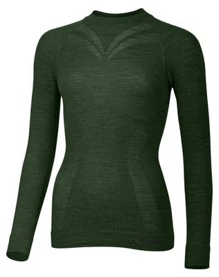 Produktbild von MATALA Damen Merino nahtloses Langarmshirt