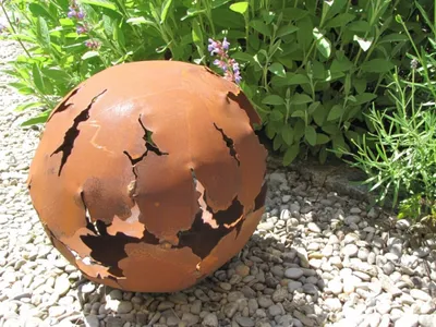 Immagine prodotto di Frattura della sfera in acciaio inox da 30 cm a 50 cm Frattura della sfera - 50 cm