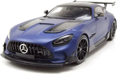 Produktbild von Minichamps 155032021 Mercedes AMG GT Black Series 2020 matt blau metallic 1:18