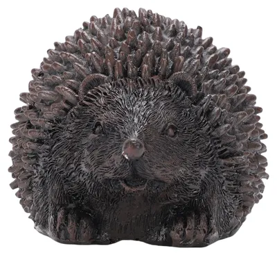 Image de Cache-objets en forme de hérisson imitation roche, imperméable, sûr, avec compartiment secret pour clés, pour l'extérieur ou l'intérieur, comme décoration de jardin