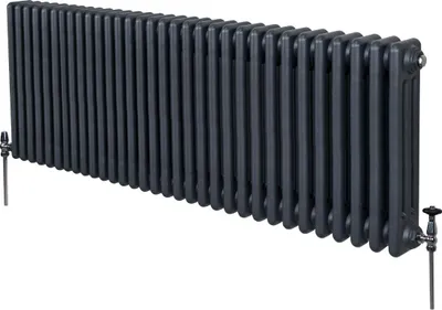 Productafbeelding van Traditionele radiator met 3 kolommen - 600 x 1462 mm - Anthracietgrijs