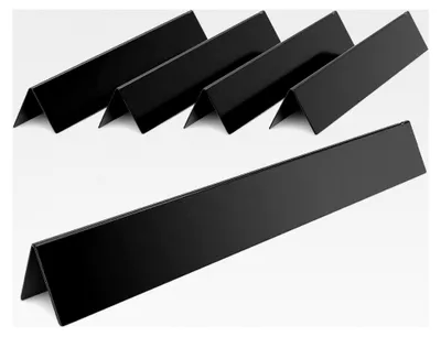 Produktbild von 44,9 cm Flavorizer Bars für Weber Genesis Grillteile, Ersatz für Genesis 300, E-310 E-330 Serie mit Frontsteuerung, porzellanemailliert, 5er-Pack