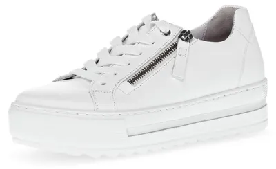 Zdjęcie produktu dla Gabor Women Low Sneaker Low Top G-Weite 86.498 biały