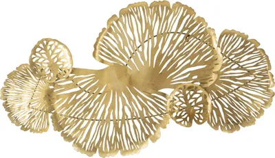Produktbild von Wanddekoration Ferro 115 x 64 x 5 cm Metall Gold