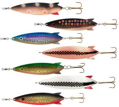 Produktbild von Abu Garcia Toby Salmo 11cm 30g - Blinker, Farbe:Gold/Green Glitter