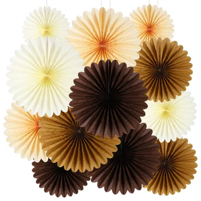 Imagen del producto de Ventiladores de papel plegables para decoración