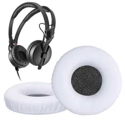 Produktbild von kwmobile 2x Ohr Polster für Sennheiser HD25 / HD25-1 II / HD250BT Ohrpolster - Ersatz Ohrpolster - Kopfhörer Ersatzteile - Kopfhörer Ersatzpolster für