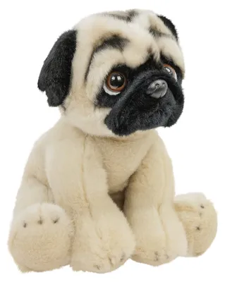 Imagen del producto de Solidchoice - Peluche de pug sentado, 30 cm