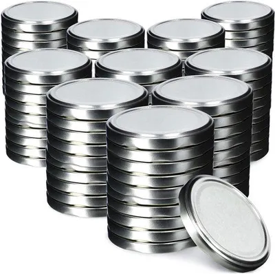 Produktbild von Famanu Schraubdeckel 82 mm - 100 Stück - Luftdicht für Einmach- und Weckgläser