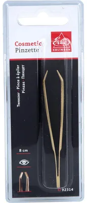 Image de Pince à épiler Erbe Golden Zetty 1 pc
