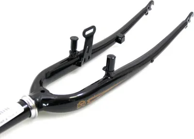 Image de Fourche Hulzebos fixée noire 28 pouces 1 pouce ATB