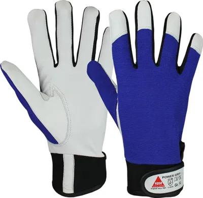 Produktbild von Hase POWER GRIP I, Montagehandschuh aus Schafsnappaleder, Größe 12 10 Stk