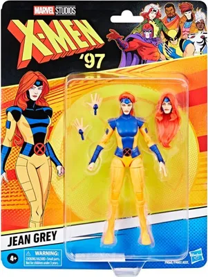 Produktbild von Marvel X-Men Jean Grey, 4 Jahr(e), Blau, Orange, Gelb, Kunststoff