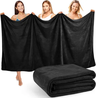 Obrázok produktu pre Veľký uterák XXL, s vysokou savosťou, 100 x 200 cm, vhodný do sauny a na pláž