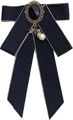 Produktbild von Damen Fliege mit glänzendem Strasssteinen, Vorbinderkragen, Krawatte, verstellbare Halsgröße, handgefertigtes Band, Hemden, Uniformen, Accessoires