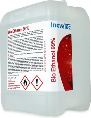 Produktbild von 4 x 5l Bio Ethanol 99%