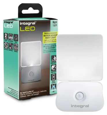Productafbeelding van Integral - LED-nachtlampje, 4000K, koel wit licht, 0,5 W, 7 lumen | 1 stuk