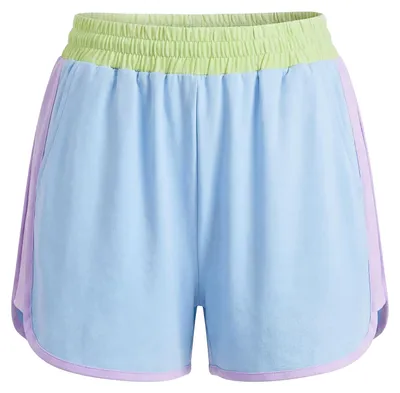 Image de Shorts pour femmes SWIRLY - bleu, taille M