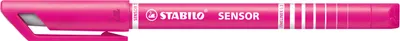 Produktbild von Fineliner mit gefederter Spitze - STABILO SENSOR F - fein - Einzelstift - pink