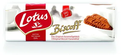 Zdjęcie produktu dla Lotus Bakeries Biscoff Classic, Ciastko, Prostokąt, 250 g, 1 szt.