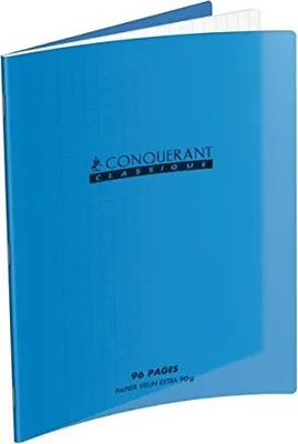 Produktbild von CONQUERANT CLASSIQUE 100100730 Cahier 170 x 220 mm séyès bleu