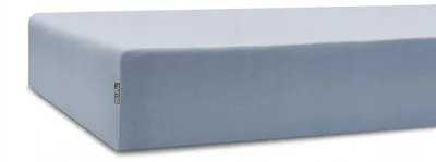 Produktbild von MUMLA Baumwoll-Spannbettlaken Blau 80x200 cm mit Gummizug