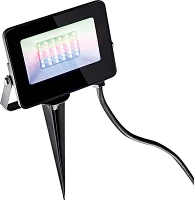Produktbild von Heitronic LED Flutlichtstrahler KINGSTON RGBW+ CCT 15W