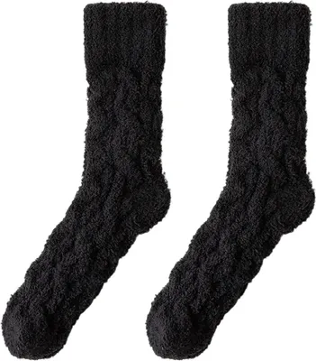 Produktbild von Flauschige Damen-Haussocken aus Korallenfleece, dick, kuschelig, weich, warm, für Zuhause, Winter, Thermoschlafsocken