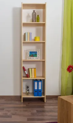 Produktbild von Regal - 50 cm breit, Kiefer Holz-Massiv, Farbe: Natur
