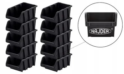 Produktbild von Najder KTR Werkstattwanne robust schwarz 155x100x70 mm Set