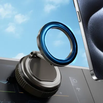 Immagine prodotto di Omgoods - Supporto magnetico per telefono da auto con ventosa a vuoto