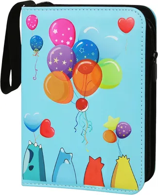 Produktbild von Sammelalbum für Pokemon Sammelalbum Karten 50 Seiten. 400 karten Kartenbuch Pack Cartoon Karikatur Geschenke für Kinder Baue