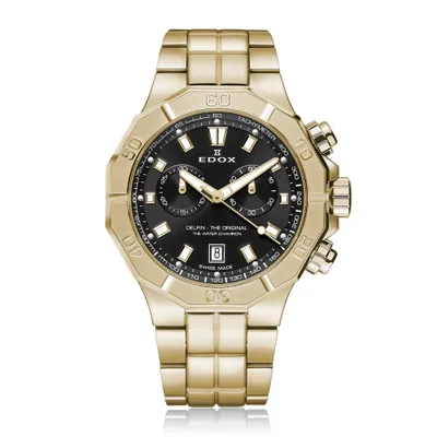Productafbeelding van Edox - 10113 37JM NID - Polshorloge - Heren - Quartz - DELFIN