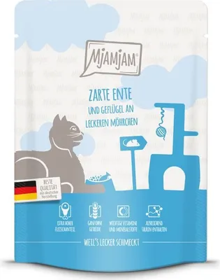 Produktbild von MjAMjAM 11403, Adult, jede Rasse, Ente, 300 g, Getreidefrei