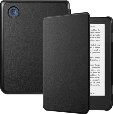 Produktbild von Fintie Hülle für Tolino Shine 4 (2022) / Kobo Clara 2E (2022) eReader - Ultradünne und Superleichte Schutzhülle Tasche mit Auto Schlaf/Wach und Magnetverschluss, Schwarz