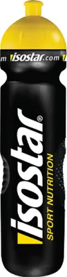 Produktbild von isostar Trinkflasche silber, schwarz 1,0 l