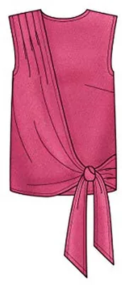 Schnittmuster Drape Top und weite Hose für Damen