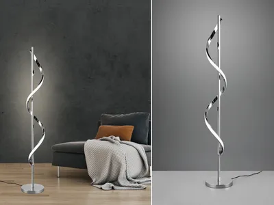 Immagine prodotto di Lampada da terra a LED TRIO RE R42201106 ISABEL 21,5 W 2600 lm 4000 K cromo