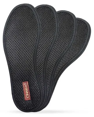 Produktbild von CINNEA 3D-SOFT Zimteinlegesohlen, 4 Paar Vorteilspack, gegen Fußschweiß, Fußgeruch, kalte FüßeGröße39