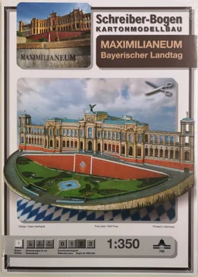 Produktbild von Schreiber-Bogen Kartonmodellbau Maximilianeum Bayerischer Landtag