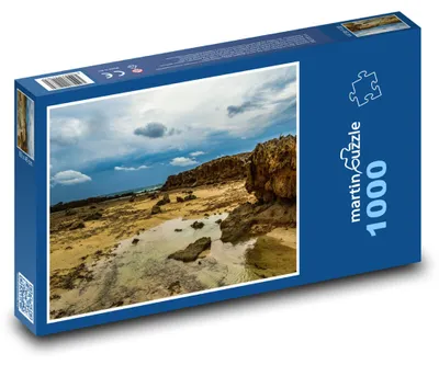 Produktbild von Puzzle 1000 Ebbe an der Küste - martinpuzzle