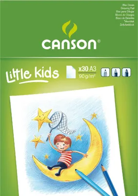 Produktbild von Canson C400015586, Kunstdruckpapierblock, 90 g/m², 30 Blätter