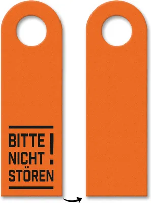 Produktbild von 10x Bitte nicht stören! Türhänger Türanhänger Türschild Schild an der Türklinke