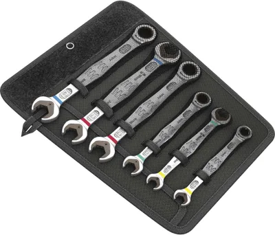 Produktbild von Wera Joker Set 6 psc, 10,13,17,19 mm, Edelstahl, Stahl, Matte, Deutschland, 6 Stück(e)